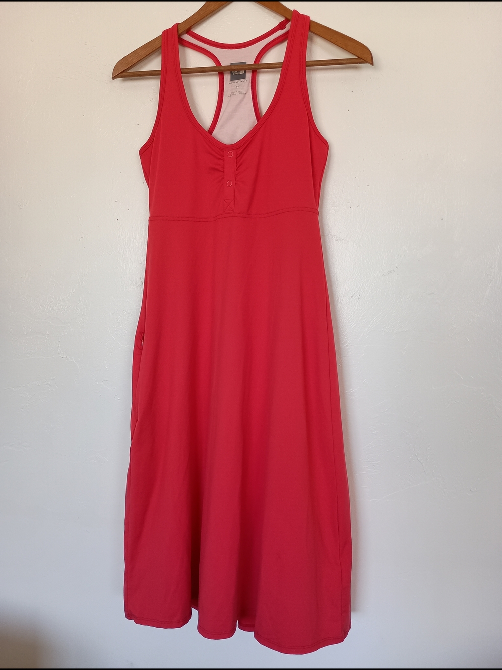 The North Face Abby Racerback dress Tomato Red